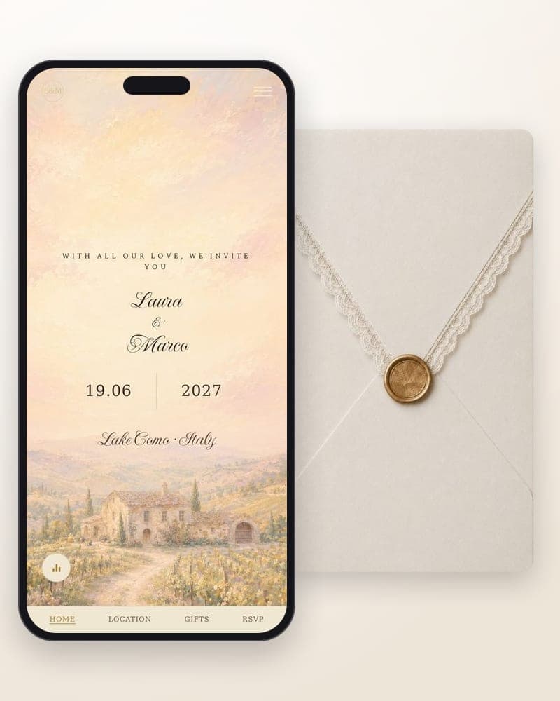 Tuscany Chic — Warm and refined, en plein air.